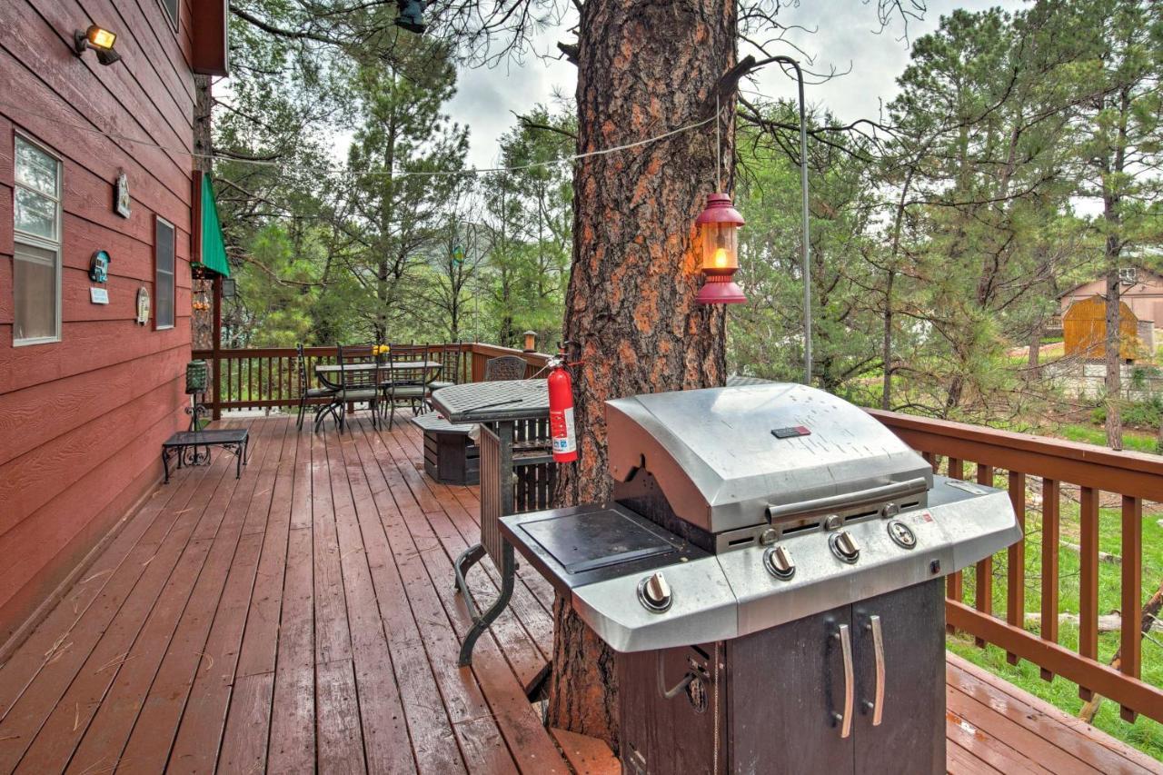 Ruidoso Cabin With Deck And Grill Less Than 3 Mi To Race Track别墅 外观 照片