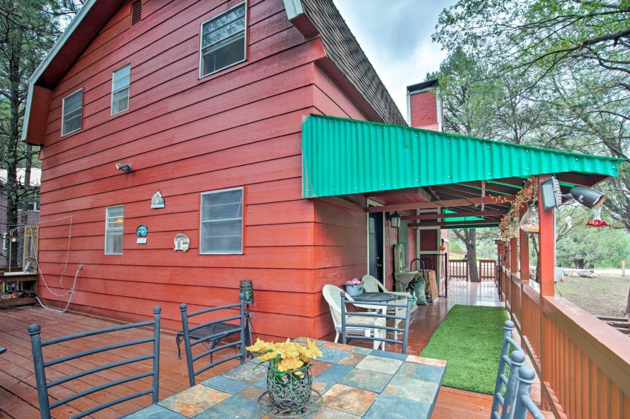 Ruidoso Cabin With Deck And Grill Less Than 3 Mi To Race Track别墅 外观 照片